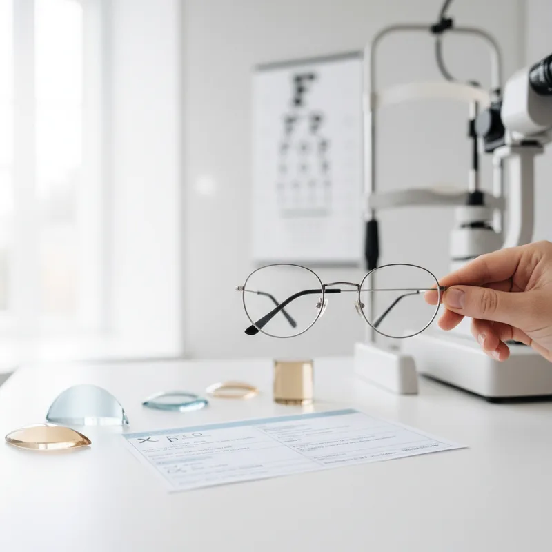 Correction de l'oeil : astigmatisme axe 180 et ordonnance